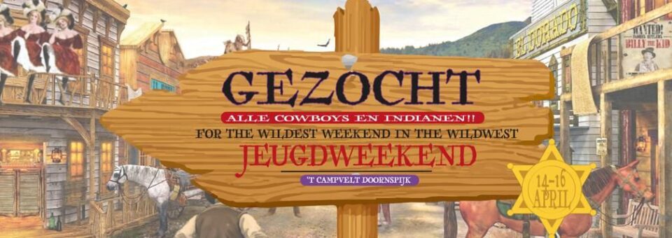 Aanmelden Jeugdweekend 2023 Doornspijk